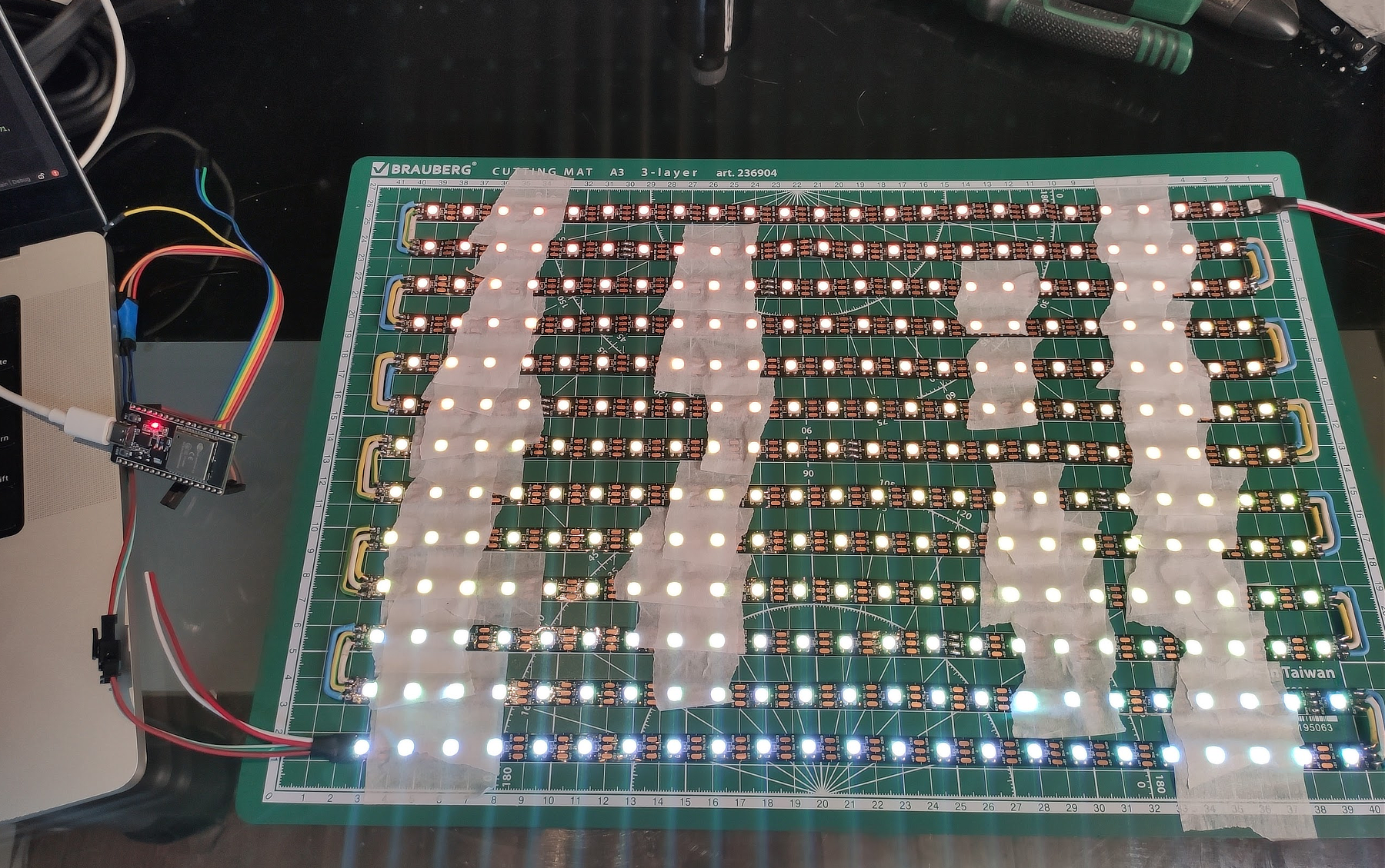 LED Matrix | Voltage drop